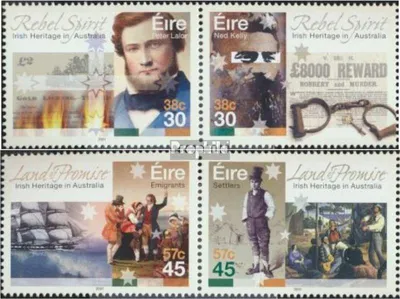Produktbild von Briefmarken Irland 2001 Mi 1332-1335 Paare (kompl.Ausg.) postfrisch Australien