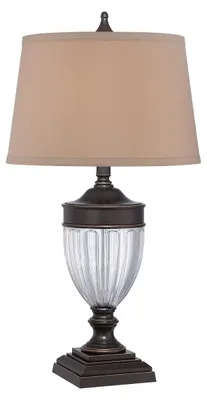Produktbild von Elstead Dennison Tischleuchte E27 Palladianische Bronze