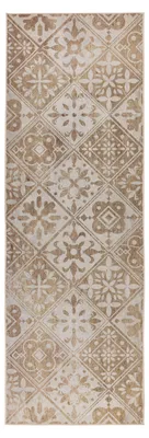 Produktbild von Teppich Pyron 725 Beige 60x180 cm – Pflegeleicht & Strapazierfähig