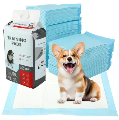 Hygieneunterlagen für Hunde, 100 Stück, 33x45 cm, 6-lagig
