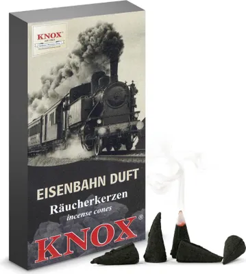 Produktbild von Knox Räucherkerzen Eisenbahn Duft von Knox Räucherkerzen