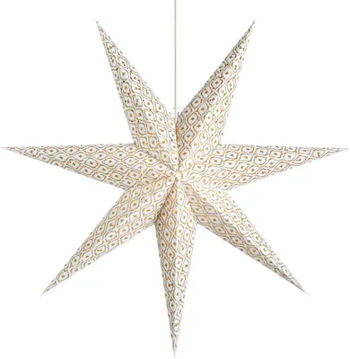 Immagine prodotto di Mark Slöjd Stella di Natale Barque bianco-oro
