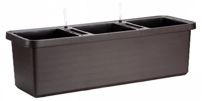 Obrázek produktu pro PLASTIA s.r.o. Velkoobjemový truhlík Berberis TRIO 117x39x35 cm, terakota