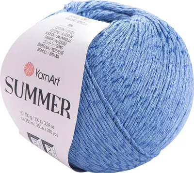 Obrázok produktu pre Yarn Art Summer 26 Blue Pletacia priadza