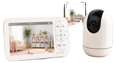 Produktbild von Video-Babyphone, Nachtsicht, Zwei-Wege-Audio, Mit Type-C Kabel