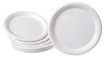 Produktbild von GRÄWE Teller 25 Stück aus Zuckerrohr 25 cm