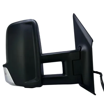 Image de Rétroviseur extérieur droit BILMAX de remplacement pour Mercedes Sprinter W910 2019-2023 à bras long, réglable électriquement, rabattable manuellement, chauffant, avec clignotant