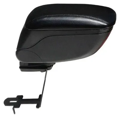 Image de Accoudoir central Console centrale pour Citroen C4 2009-2018 CuirPolyuréthaneNoir