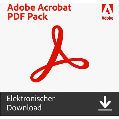 Produktbild von Adobe Acrobat PDF Pack 1Y ESD Download Code - Software - Desktop Publishing