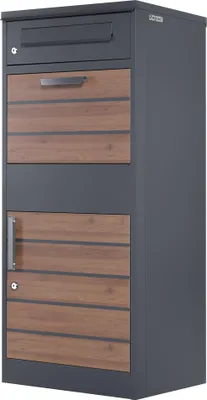 A standalone product shot of a parcel mailbox.