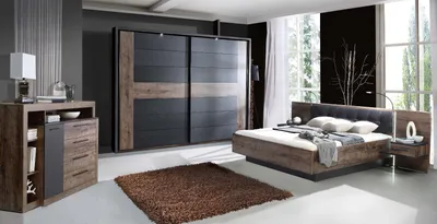 Produktbild von Schwebetürenschrank Bellevue Schwarzeiche und Schlammeiche