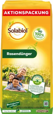 Produktbild von Solabiol Rasendünger Aktionspackung 15 kg Sack für 500m²
