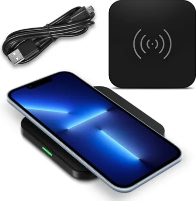Produktbild von QI Wireless Schnell Ladegerät für Apple iPhone 17 16 Pro Max Air Kabellos Laden