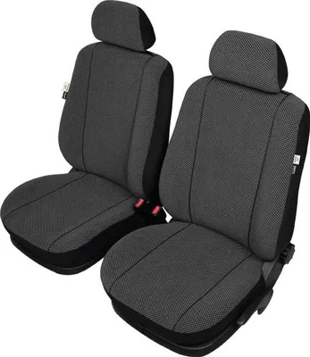 Immagine prodotto di Coprisedili auto Coprisedili auto anteriori 1+1 nero per Peugeot 407