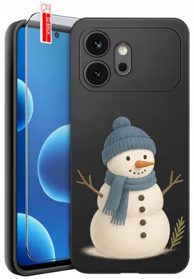 Obrázek produktu pro Krytí pro Honor 600 – designy | Matný silikonový obal + tvrzené sklo 9H