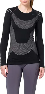 Produktbild von F-lite Megalight 140 Langarm-baselayer Schwarz S Frau Schwarz S