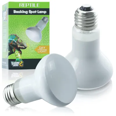 Productafbeelding van 2-pack 50W reptielen warmtelamp, verwarmingslamp voor stookplek voor reptielen