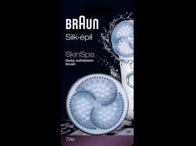 Produktbild von Braun 79e Silk-épil Skin Spa Ersatz-Peeling-Bürstenaufsatz