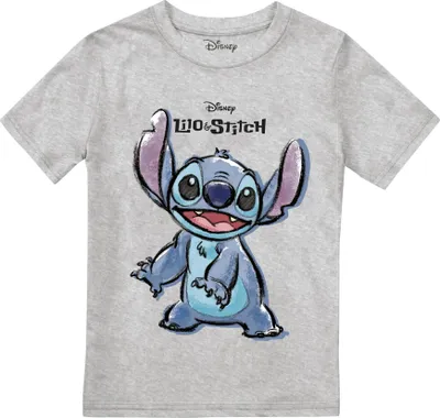 Produktbild von Lilo & Stitch - T-Shirt für Jungen TV2448 (104) (Grau meliert)