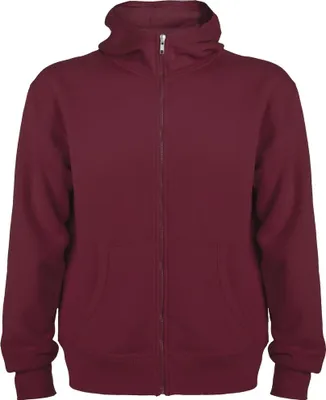 Produktbild von Roly - "Montblanc" Hoodie mit durchgehendem Reißverschluss für Herren/Damen Uni PF4276 (XXL) (Granatrot)