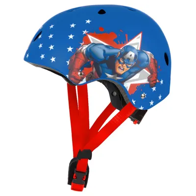 Zdjęcie produktu dla Kask rowerowy Marvel "CAPTAIN AMERICA", 54-58 cm, od ok. 8 lat