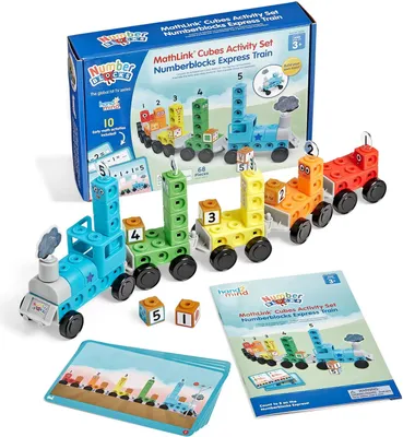 Zdjęcie produktu dla Bloki liczbowe MathLink®Cubes — Trainulet Express