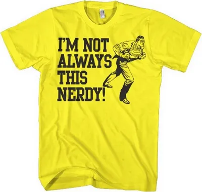 Immagine prodotto di Non sono sempre così nerd - Medio - Giallo
