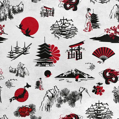 Produktbild von Exquisiter Samtstoff - Japanische Miniaturen Design