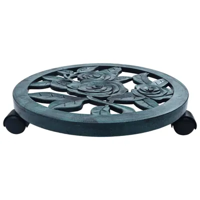 Image de vidaXL Rouleau pour plantes 6 pcs. Vert 38 cm plastique