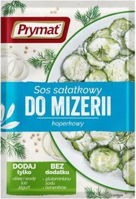 Zdjęcie produktu dla Sos sałatkowy do mizerii koperkowy 9g Prymat