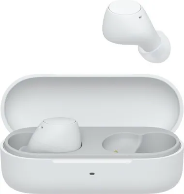 Produktbild von Sony WF-C 510 weiss In-Ear Kopfhörer (Bluetooth, True Wireless, 11h Akkulaufzeit, IPX4)