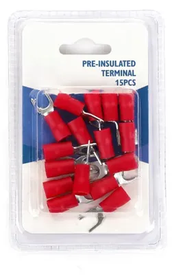 Aderendhülsen SV5.5-6, rot, 15 Stück, Blister