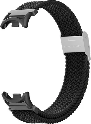 Immagine prodotto di INF Cinturino in nylon intrecciato per Xiaomi Mi Band 8/9 Nero