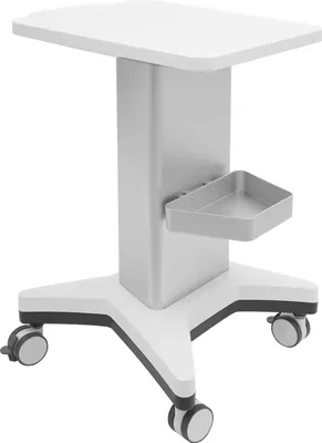 Image de Chariot utilitaire, matériau durable, mobilité sans effort, blanc