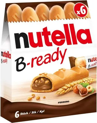 Image de nutella B-ready biscuits 6 pcs.