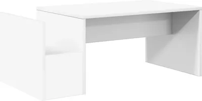 Immagine prodotto di vidaXL Tavolino bianco 90 x 45 x 35 cm Materiale a base di legno