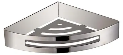 Produktbild von Omnires UNI UN10332CR Dusch-Eckablage, Chrom