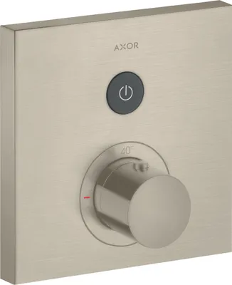 Produktbild von AXOR ShowerSelect Thermostat Unterputz eckig für 1 Verbraucher Brushed Nickel, 36714820
