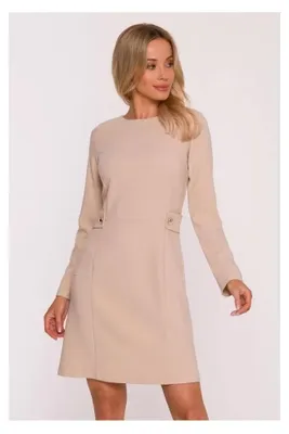 Produktbild von Kleid STYLOVE S419 BEIGE Größe: XL