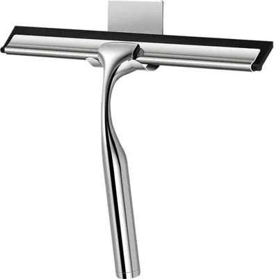 Image de Raclette de douche acier inoxydable pour douche fenêtre salle de bain brosse de nettoyage voiture raclette d'eau sol