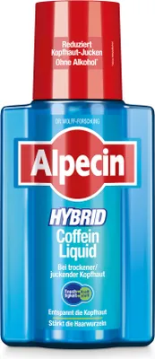 Produktbild von Alpecin Hybrid Coffein-Liquid, 200ml - Bei trockener oder juckender Kopfhaut