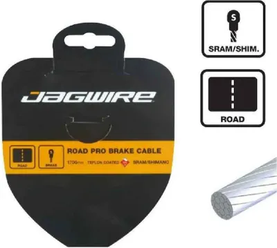 Produktbild von Jagwire 96SS2000 Road Brake Cable - Slick Stainless - 1.5X2000mm - SRAM/Shimano