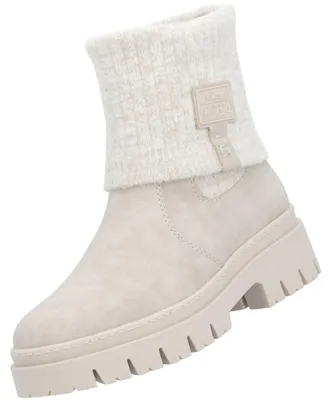 Immagine prodotto di Stivali da donna Rieker, foderati, color beige, modello Z9450-60