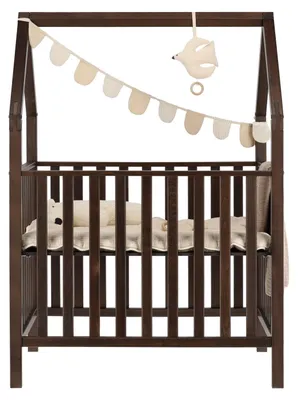 Produktbild von Bopita Home Laufstall - Dark Walnut