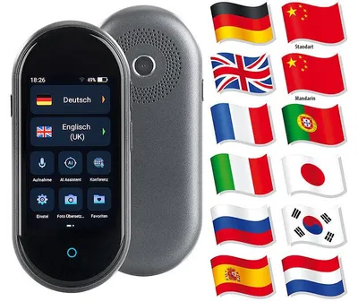 Image de Traducteur automatique 105 langues avec caméra et fonction wifi TTL-105