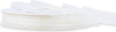 Produktbild von Organzaband 3mm x 50m Rolle Ivory / Elfenbein