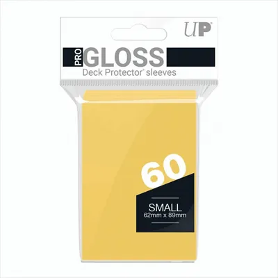 Produktbild von Ultra Pro - Gelber Protektor klein (60)