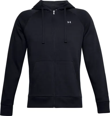 Produktbild von UNDER ARMOUR Rival Fleece Kapuzenjacke Herren 001 - black/onyx white 3XL