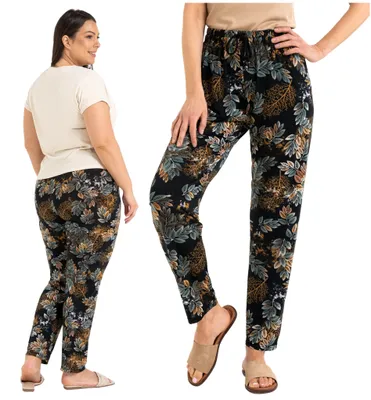 Immagine prodotto di Moraj | Pantaloni da donna - Taglia L - Pantaloni estivi colorati - Pantaloni da jogging - Pantaloni in tessuto
