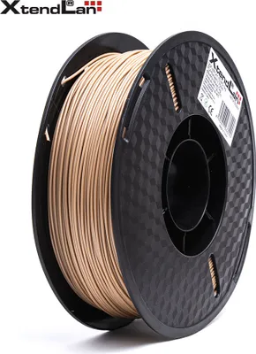 Image de XtendLAN filament PLA 1,75mm bois 1kg